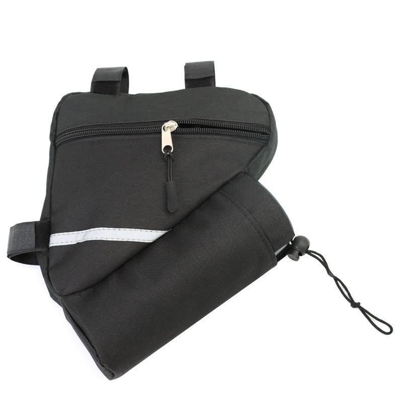 Cycling Commuter Backpack Waterproof - 防水クロスビームバッグ自転車三角バッグ自転車フロントフレームハンドルバー防水サイクリングバッグアウトドアスポーツバイクパーツ