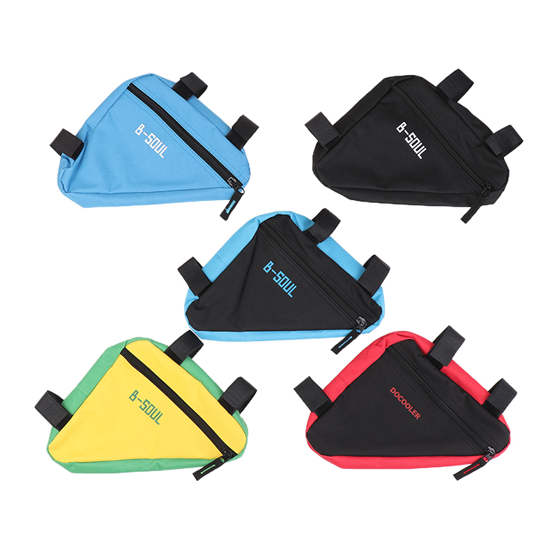 Cycling Commuter Backpack Waterproof - 自転車三角ツールバッグ自転車上部パイプクロスビームバッグ自転車フロントフレームハンドルバー防水サイクリングバッグ自転車部品