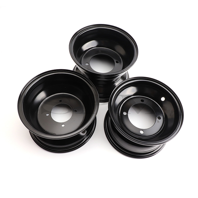 Dynamo Hub Front - Atv-オートバイ用の4穴のハブリム,8インチの前輪/後輪,110cc-250cc用の4穴,バギー,クワッド,19x7-8,18x9.5-8インチ