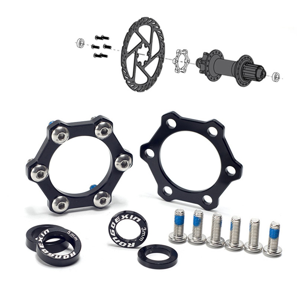 Dynamo Hub Front - 自転車ハブアダプターセット,変換キット,アルミニウム,マウンテンバイク用,100x110mm,142mm,12x148mm