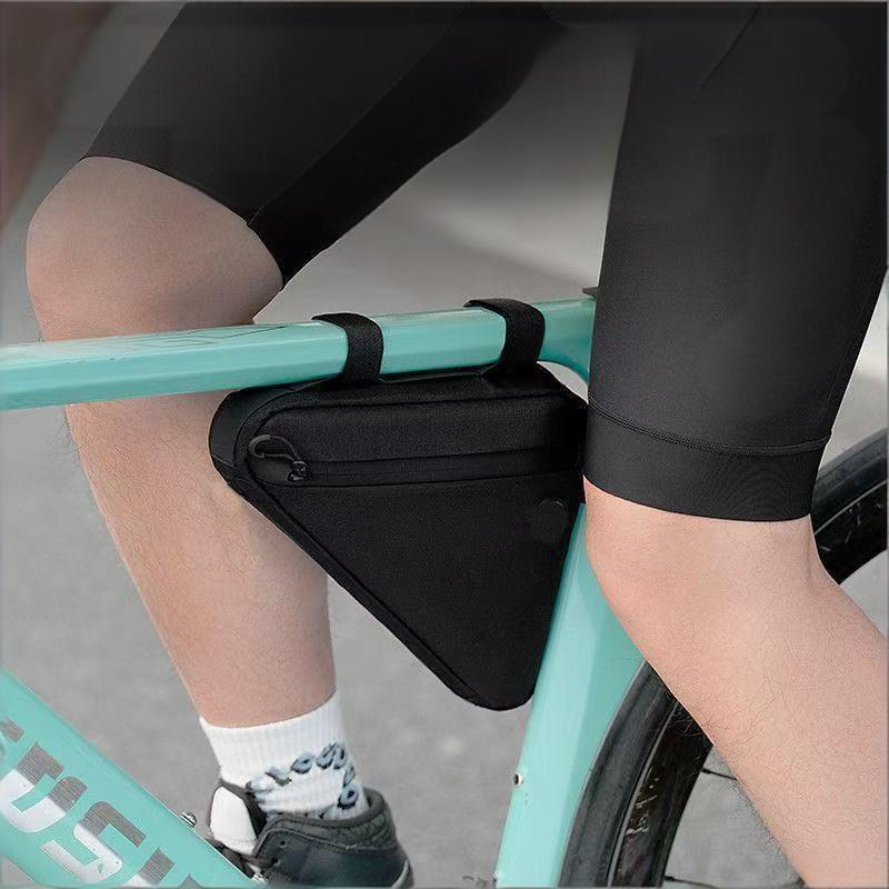 防水自転車三角バッグフレーム収納パックサイクリングツールバッ - Cycling Commuter Backpack Waterproof のレビューと価格