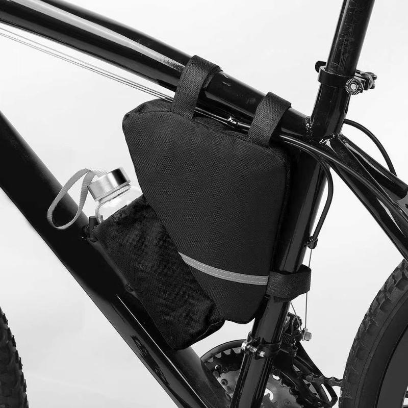防水クロスビームバッグ自転車三角バッグ自転車フロントフレーム - Cycling Commuter Backpack Waterproof のレビューと価格