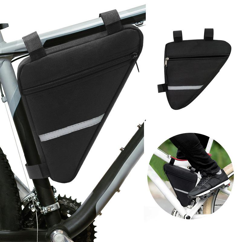 防水クロスビームバッグ自転車三角バッグ自転車フロントフレーム - Cycling Commuter Backpack Waterproof のレビューと価格