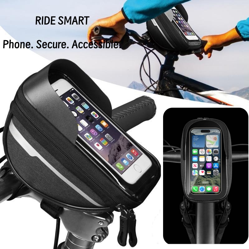 防水タッチスクリーン自転車ハンドルバー電話収納バッグユニバー - Cycling Commuter Backpack Waterproof のレビューと価格