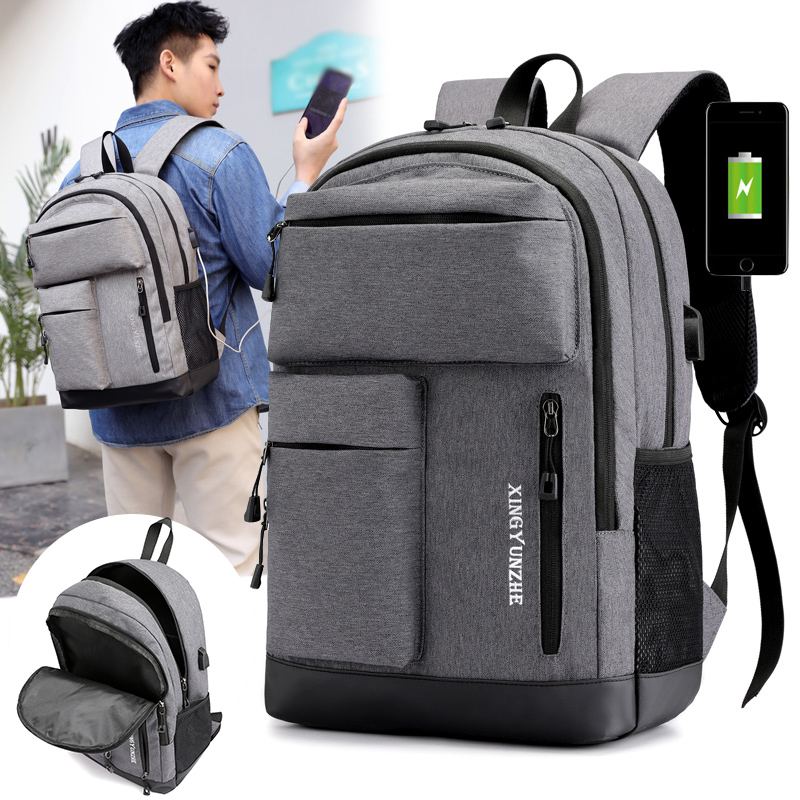 男性女性 USB 充電バックパックハイキングキャンプサイクリ - Cycling Commuter Backpack Laptop のレビューと価格