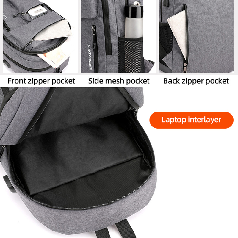 男性女性 USB 充電バックパックハイキングキャンプサイクリ - Cycling Commuter Backpack Laptop のレビューと価格