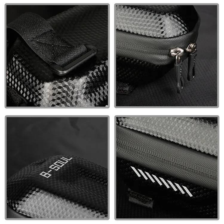 ESLNF新デザインバイクフレームフロントハードシェル トッ - Cycling Commuter Backpack Waterproof のレビューと価格
