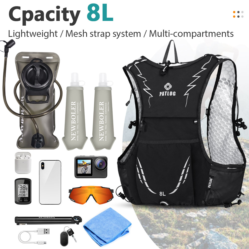 2026年新型8Lアウトドアトレイルランニングバックパック超 - Cycling Commute Backpack のレビューと価格