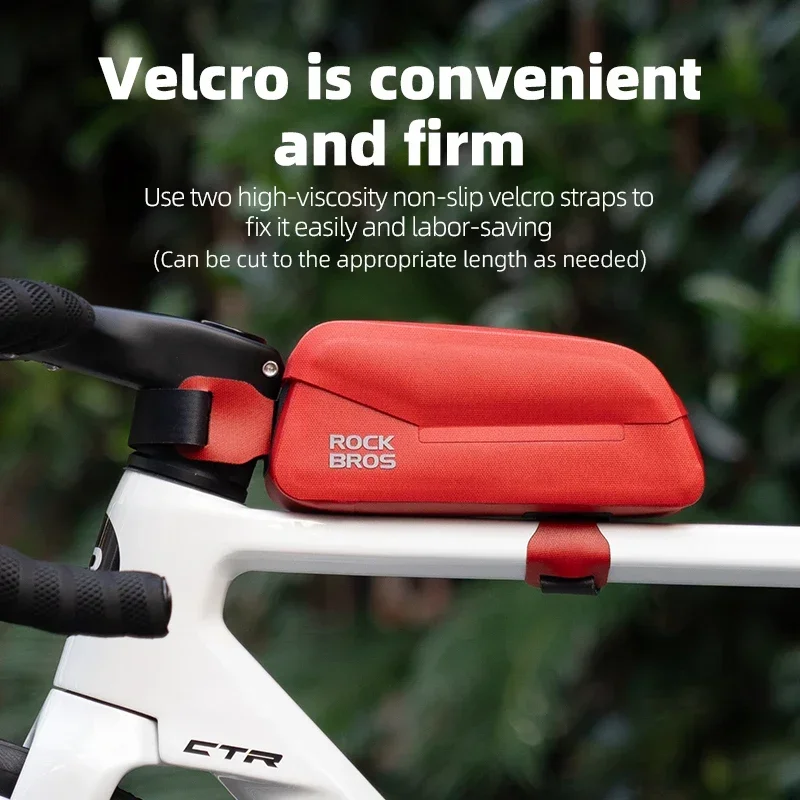 ROCKBROS 磁気吸引自転車トップチューブバッグフロント - Cycling Commuter Backpack Waterproof のレビューと価格