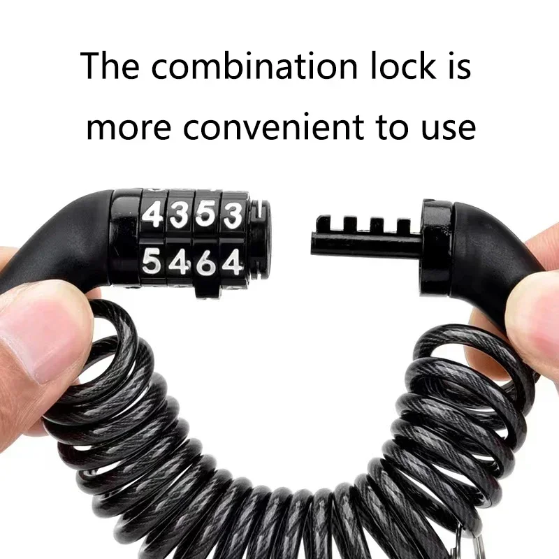 オートバイ自転車盗難防止チェーン 4 桁パスワードコンビネー - Chain Lock Combination のレビューと価格
