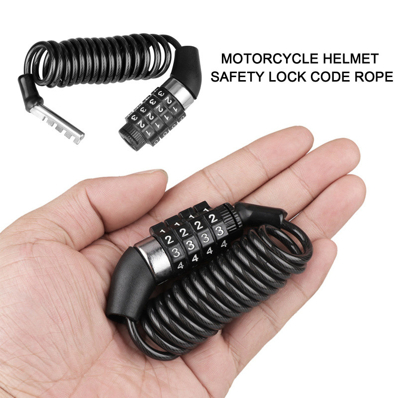 バイク・自転車用盗難防止チェーン 4桁パスワード式コンビネー - Chain Lock Combination のレビューと価格