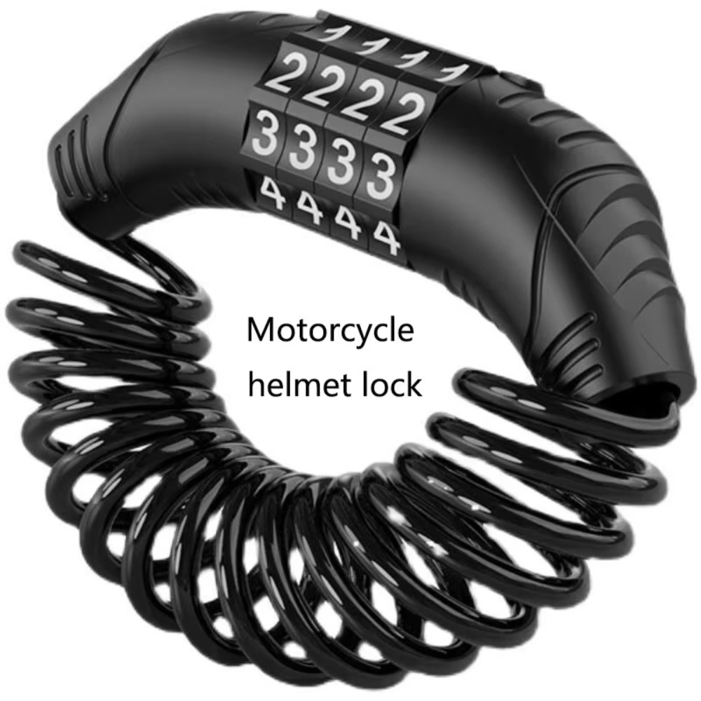 4桁パスワード式携帯用盗難防止ケーブルロック、耐久性のあるク - Chain Lock Combination のレビューと価格