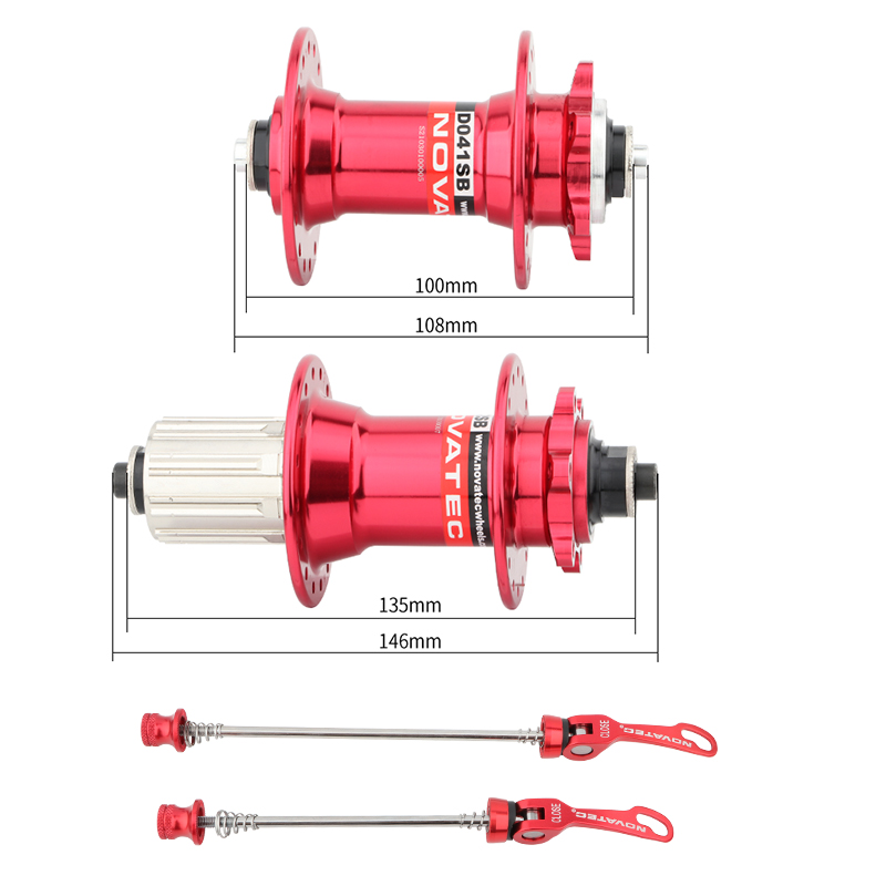 Novatec-自転車ハブd041sb d042sb 32/ - Dynamo Hub Front のレビューと価格